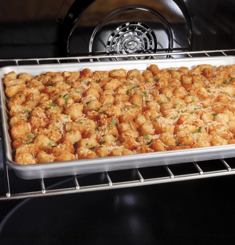 30" Smart Slide-In Fingerprint Resistant Front-Control Induction and Convection Range with No Preheat Air Fry PHS930YPFS