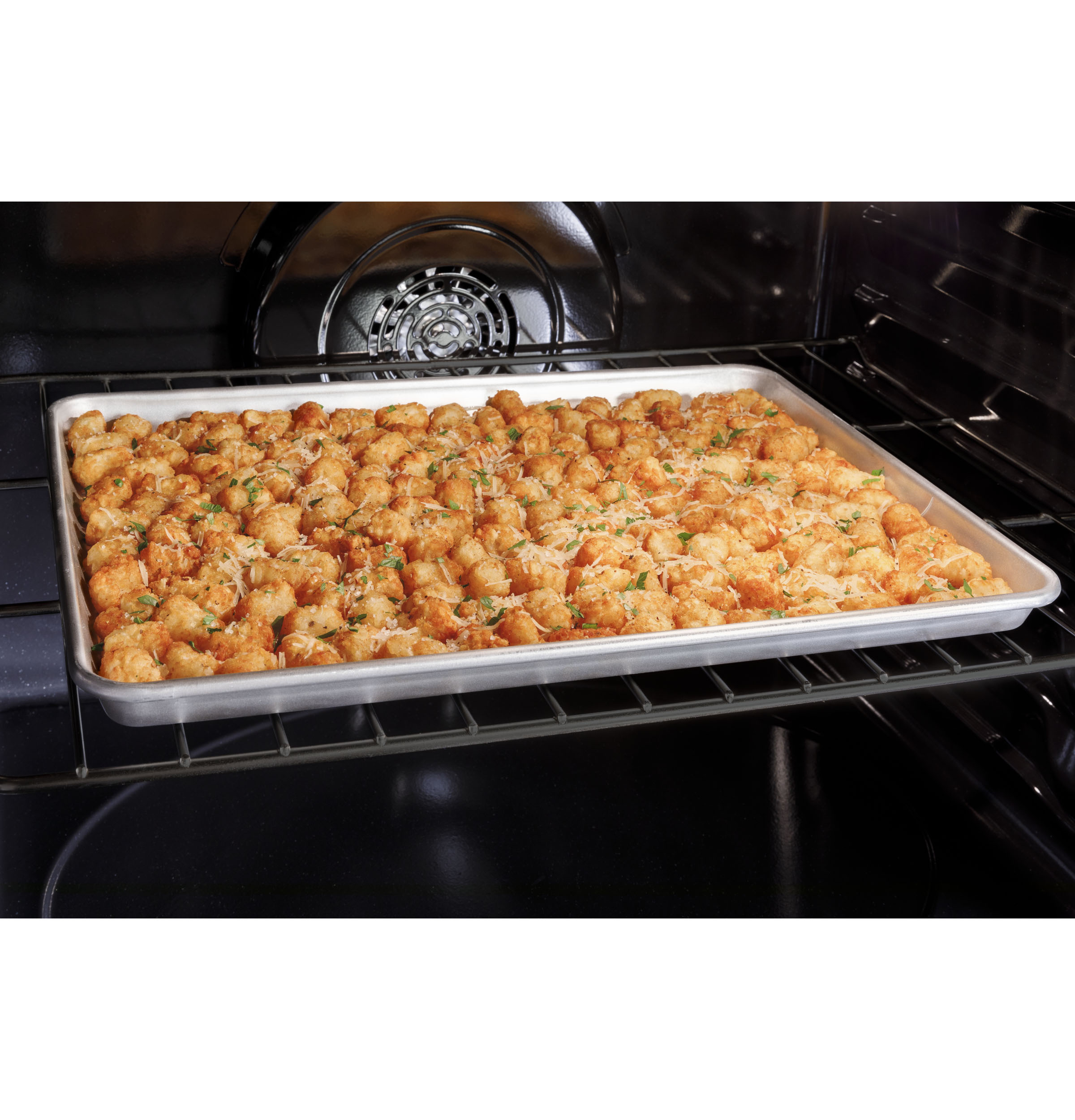 30" Smart Slide-In Front-Control Induction Fingerprint Resistant Range with In Oven Camera PHS93XYPFS