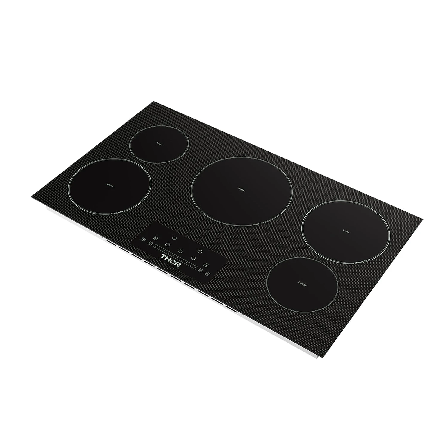 36 Inch 5-element Induction Cooktop In Black With Touch Controls PIH36