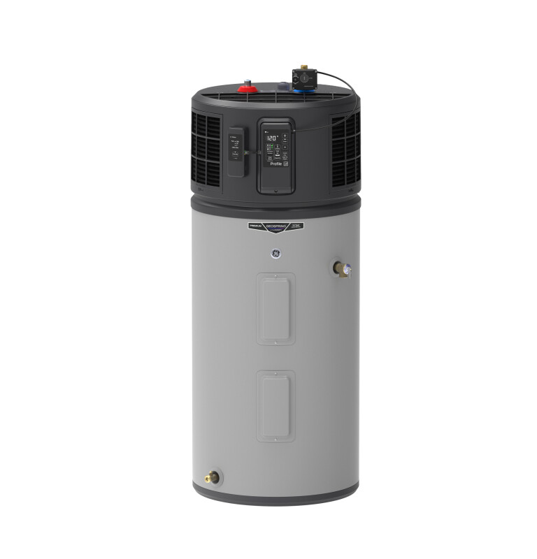 GE Profile GE Profile™ GEOSPRING™ Smart Hybrid Heat Pump Water Heater 40-gallon - 120V - FlexCapacity - Canada Only Gray PJ40S10FPY Picture 1