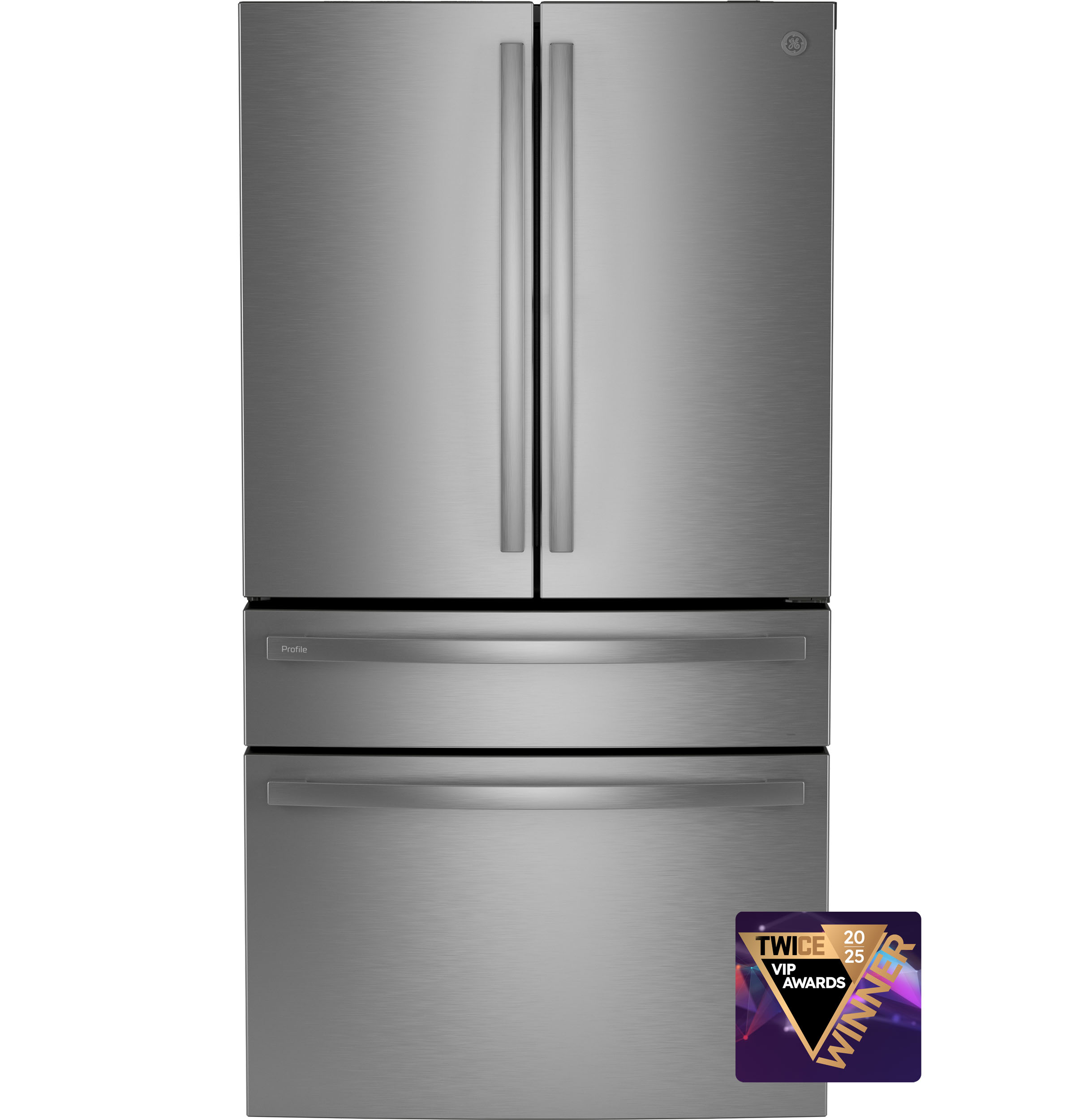 23.2 Cu. Ft. Smart Counter-Depth Fingerprint Resistant 4-Door French-Door Refrigerator PJE23BYWFS