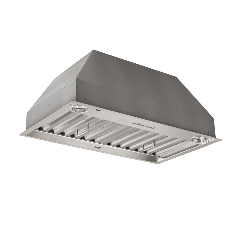 BEST Range Hoods 27.75-inch Built In Power Pack Range Hood internal 1500 Max Blower CFM PK22 Series Stainless Steel PK2230 Picture 1