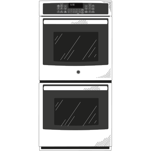 Series 27" Built-in Double Wall Oven with Convection PK7500EJES