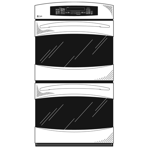 27" Built-In Convection/Thermal Wall Oven PK956SRSS