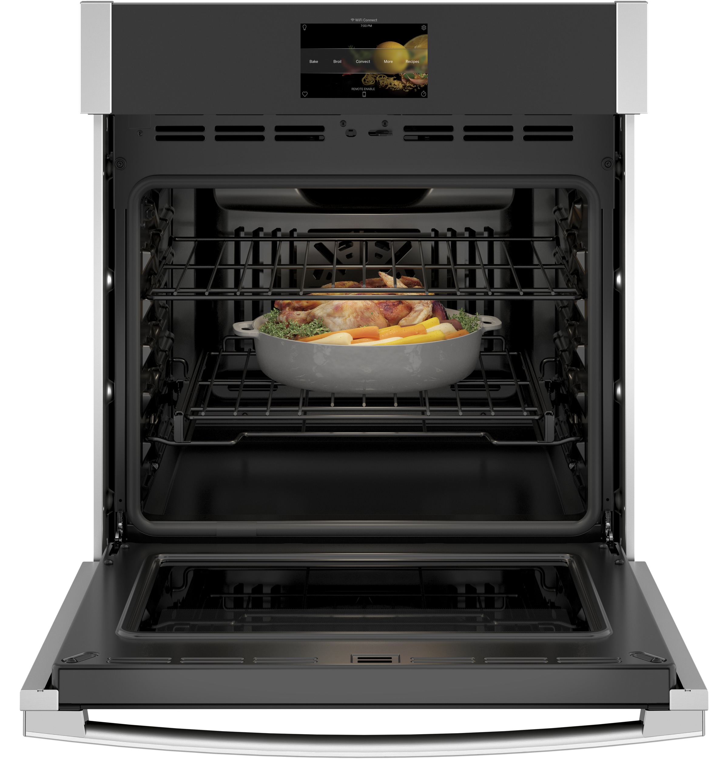 27" Smart Built-In Convection Single Wall Oven PKS7000SNSS