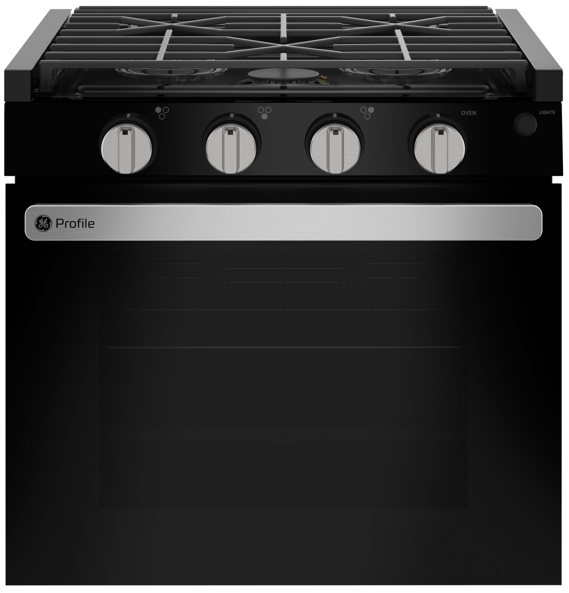 GE Profile™ 21” Drop-In Electric Ignition RV Range PLD621EWSB