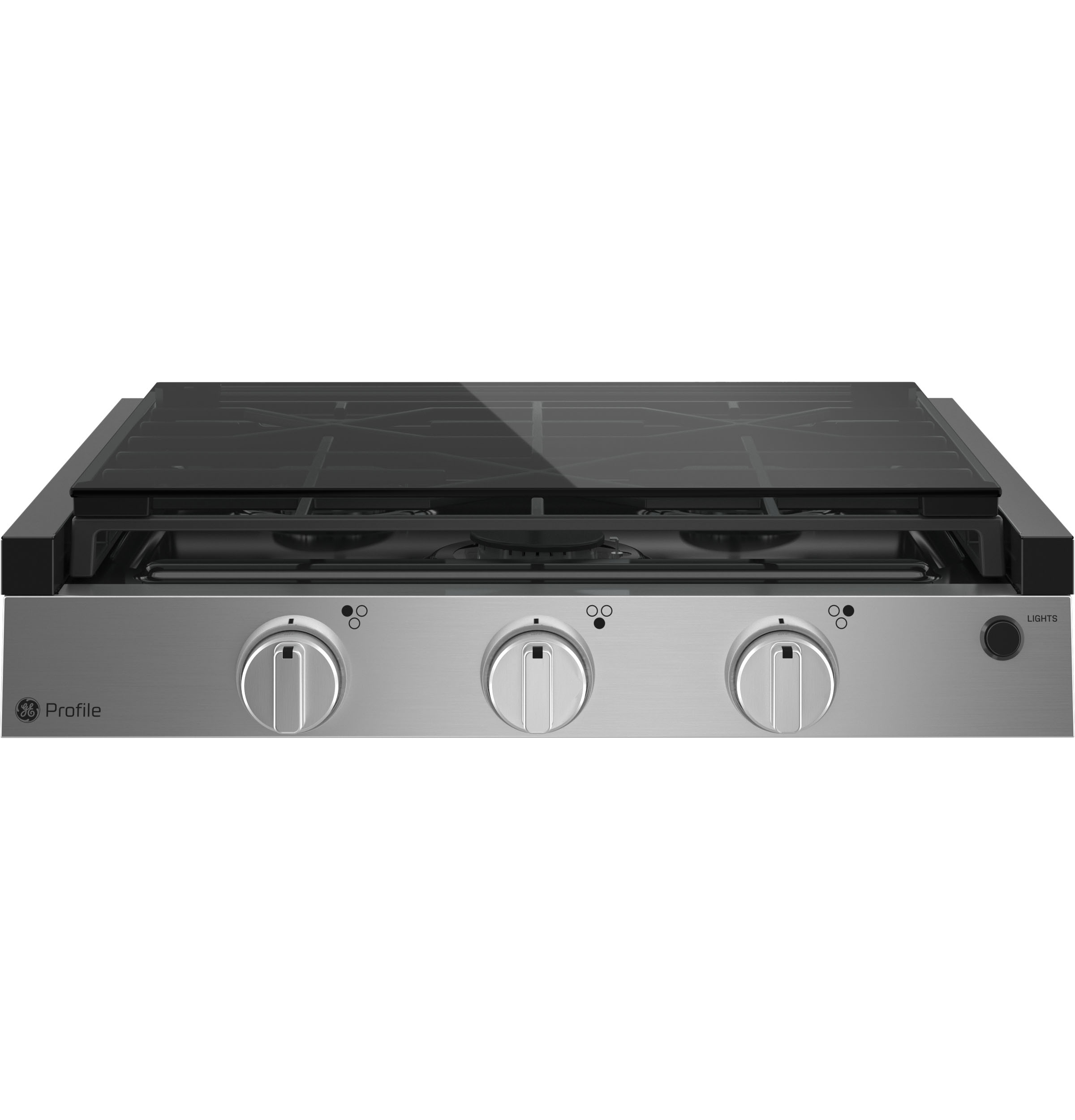 GE Profile™ 21” Electric Ignition Rangetop PLU621RWSS