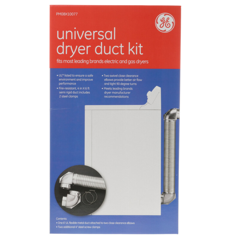 Semi-rigid dryer vent kit PM08X10077