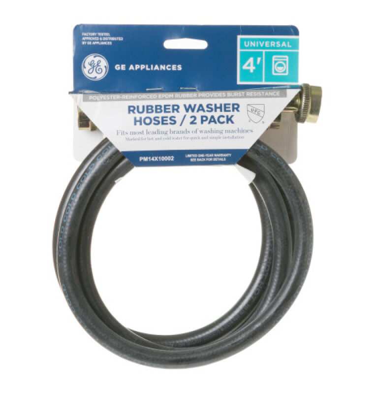 4 Foot Rubber Washer Hoses (2 Pack) PM14X10002