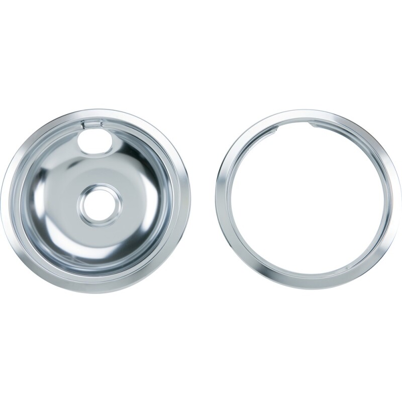 8" Chrome Pan w/Ring Combo PK PM32X13001GDS