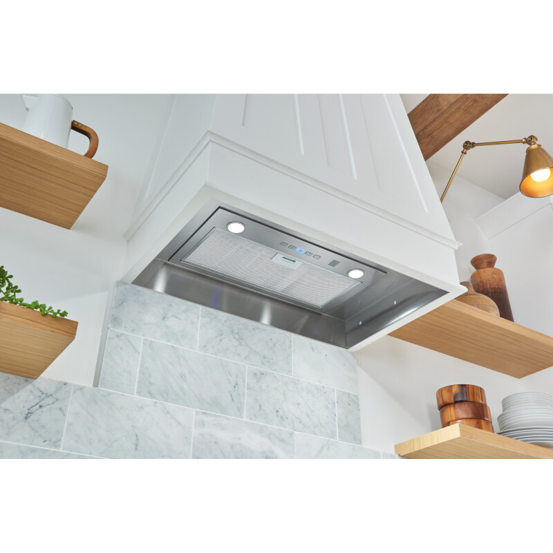 21-Inch Custom Range Hood Insert w/ Voice Control & Easy Install System, 450 Max Blower CFM PM400SSV