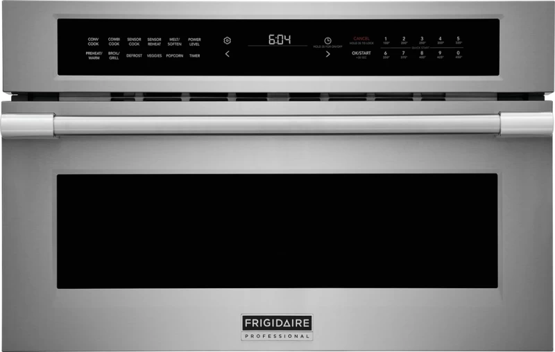 Frigidaire Professional 30" Built-In Convection Microwave Oven with Drop-Down Door Stainless Steel PMBD3080AF Picture 1