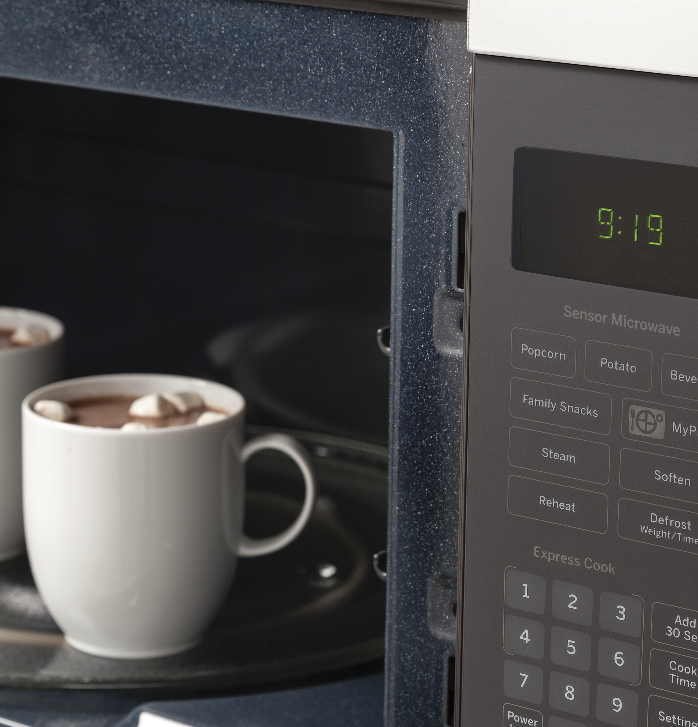 Series 1.9 Cu. Ft. Over-the-Range Microwave Oven with Recirculating Venting PNM9196SFSS