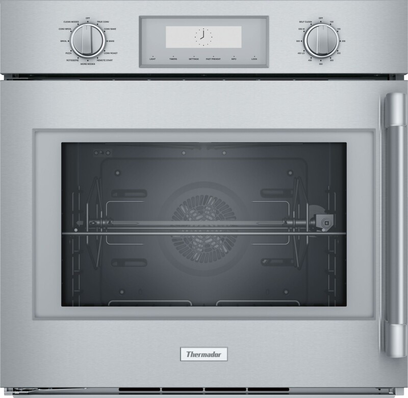 Thermador Professional Single Wall Oven 30" Left Side Opening Door Stainless Steel POD301LW Picture 1