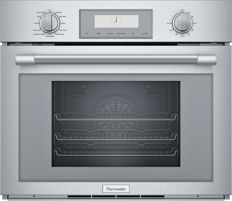 Professional Series 30" Built-In Single Electric Steam Convection Wall Oven with Wifi PODS301B