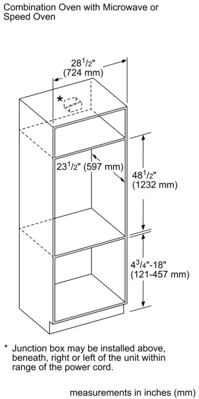 Professional Combination Wall Oven 30" POM301W
