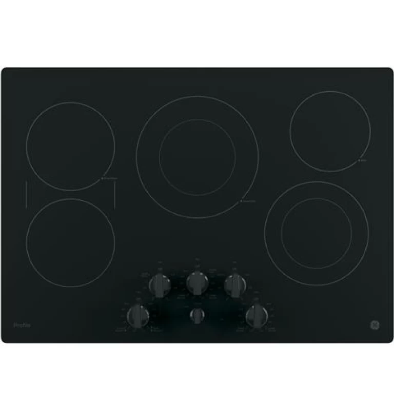 30" Built-In Knob Control Electric Cooktop PP7030DJBB