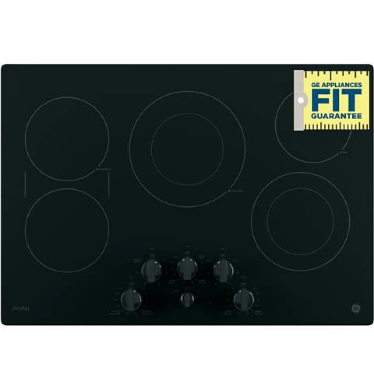30" Built-In Knob Control Electric Cooktop PP7030DJBB