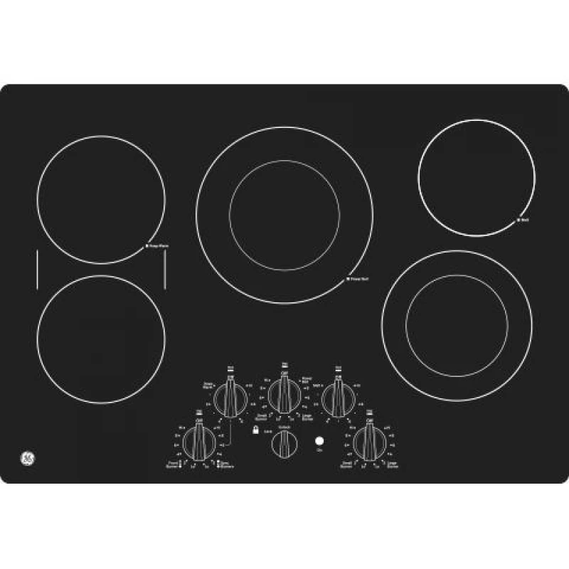 30" Built-In Knob Control Electric Cooktop PP7030DJBB