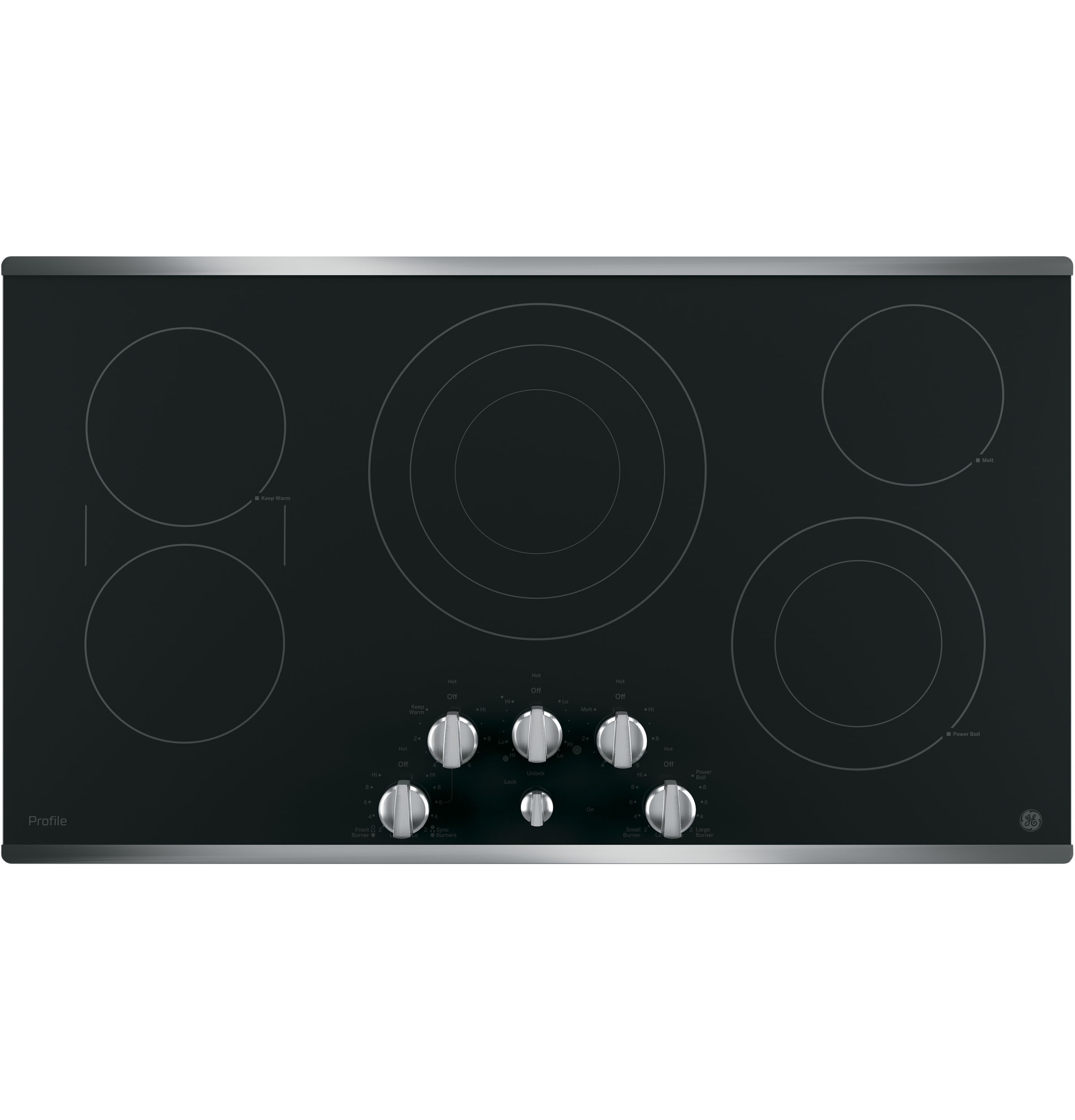 36" Built-In Knob Control Cooktop PP7036SJSS