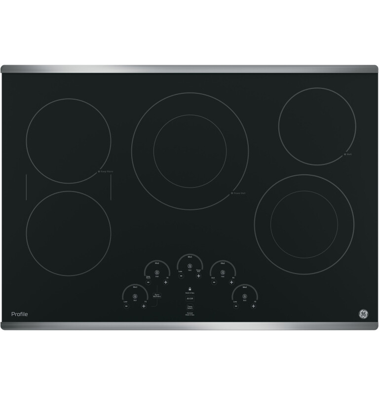 30" Built-In Touch Control Electric Cooktop PP9030SJSS