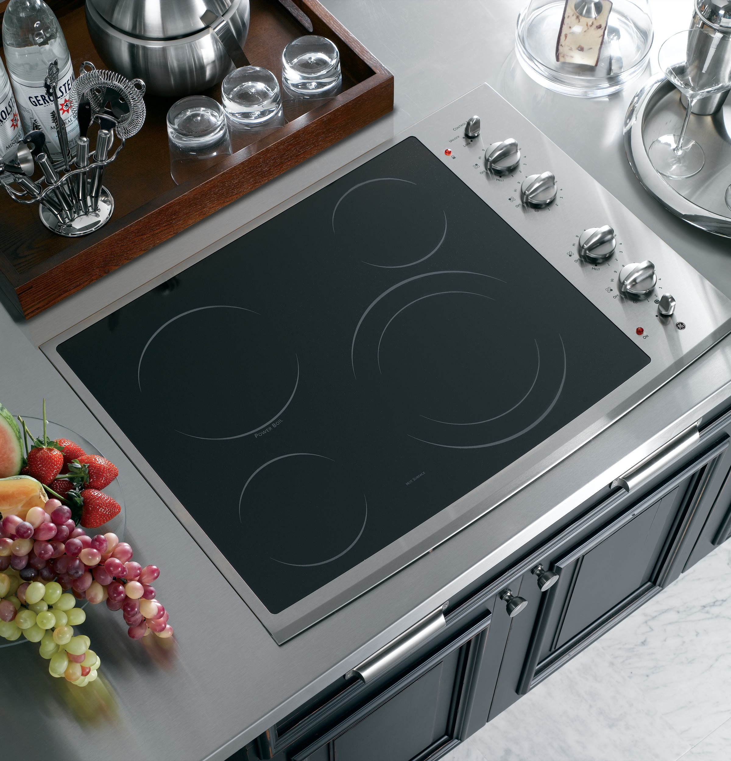 Series 30" Built-In Electric Cooktop PP912SMSS