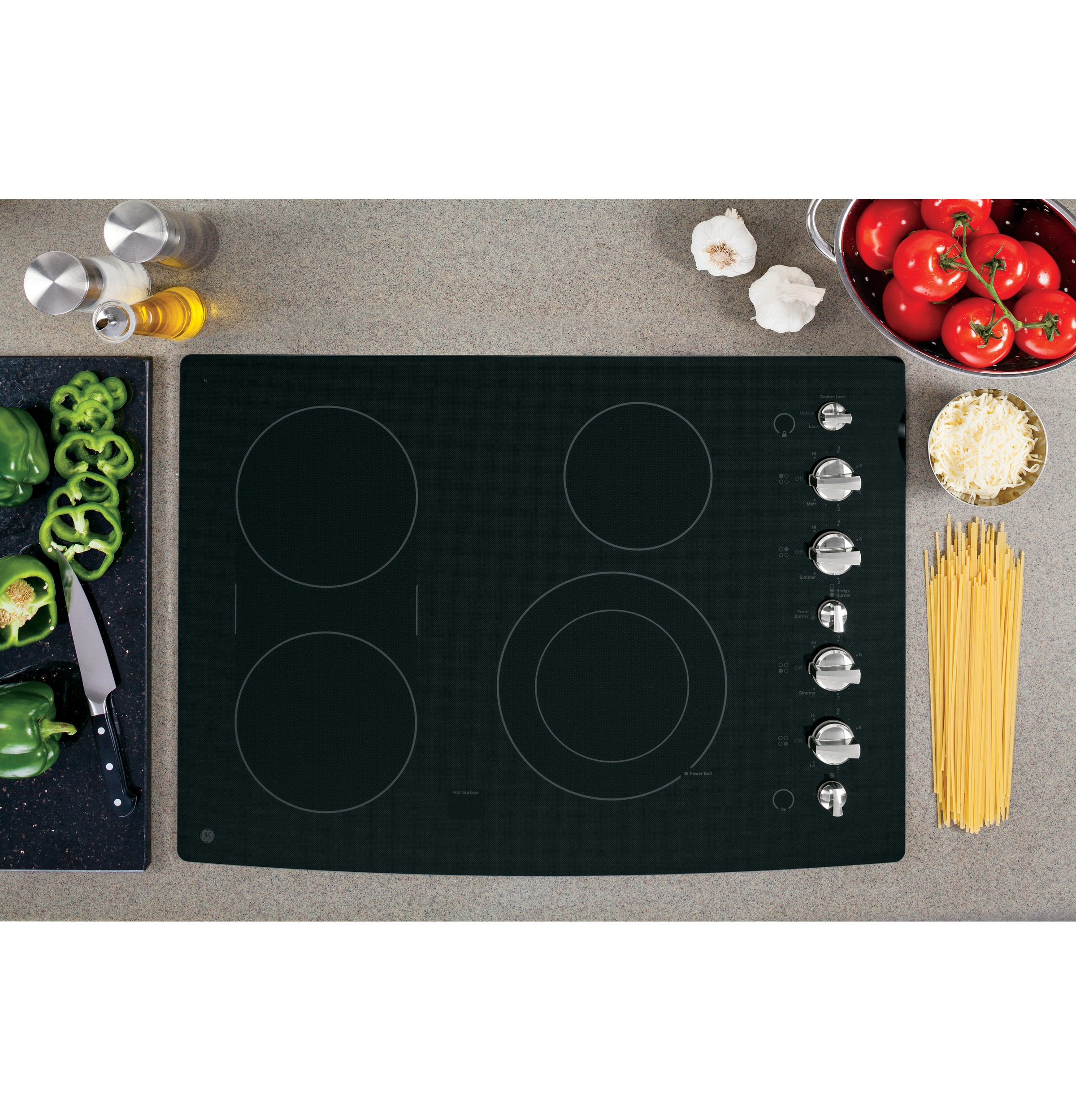 Series 30" Built-In Electric Cooktop PP932EHES