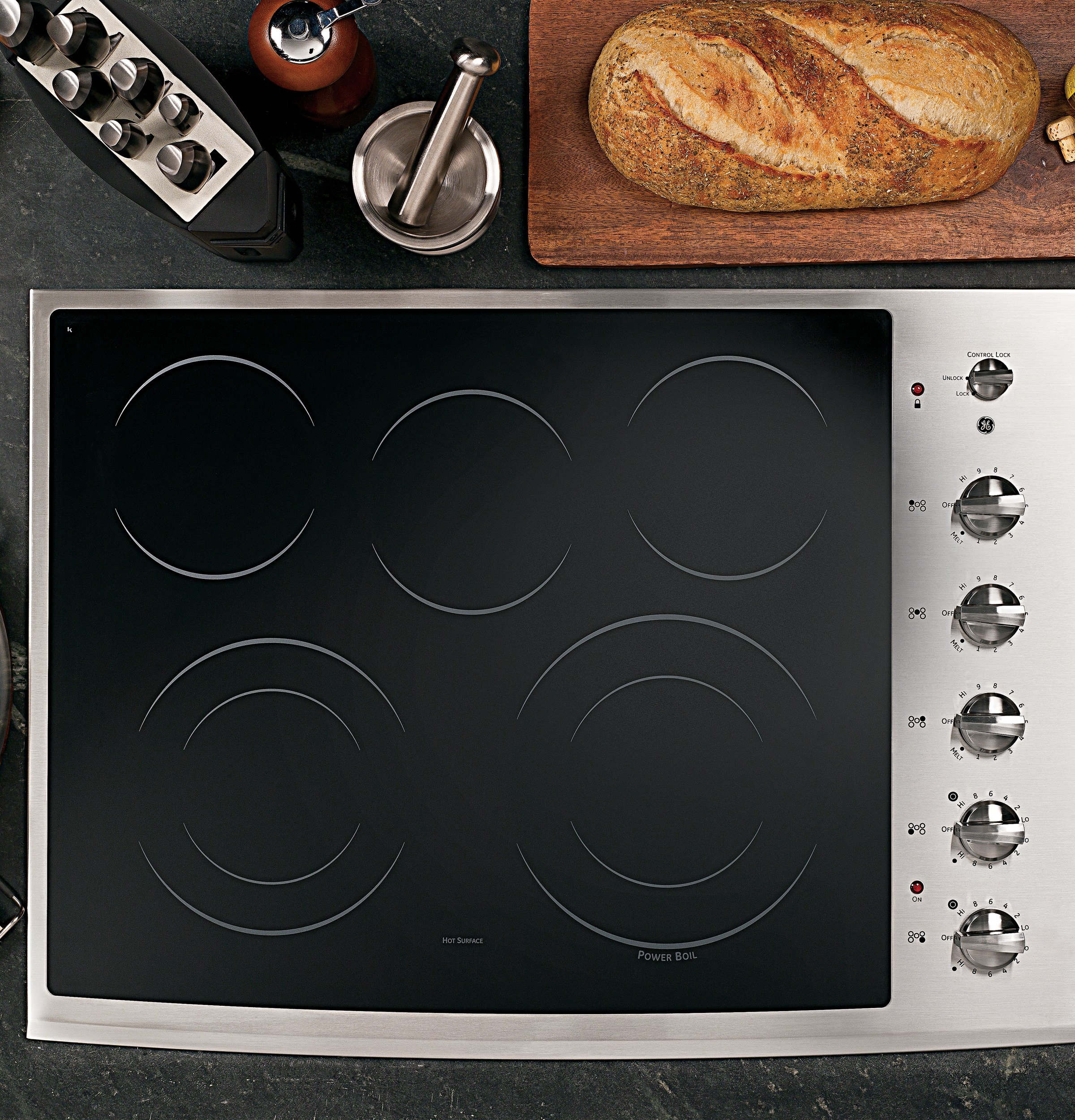 Series 30" Built-In Electric Cooktop PP944STSS
