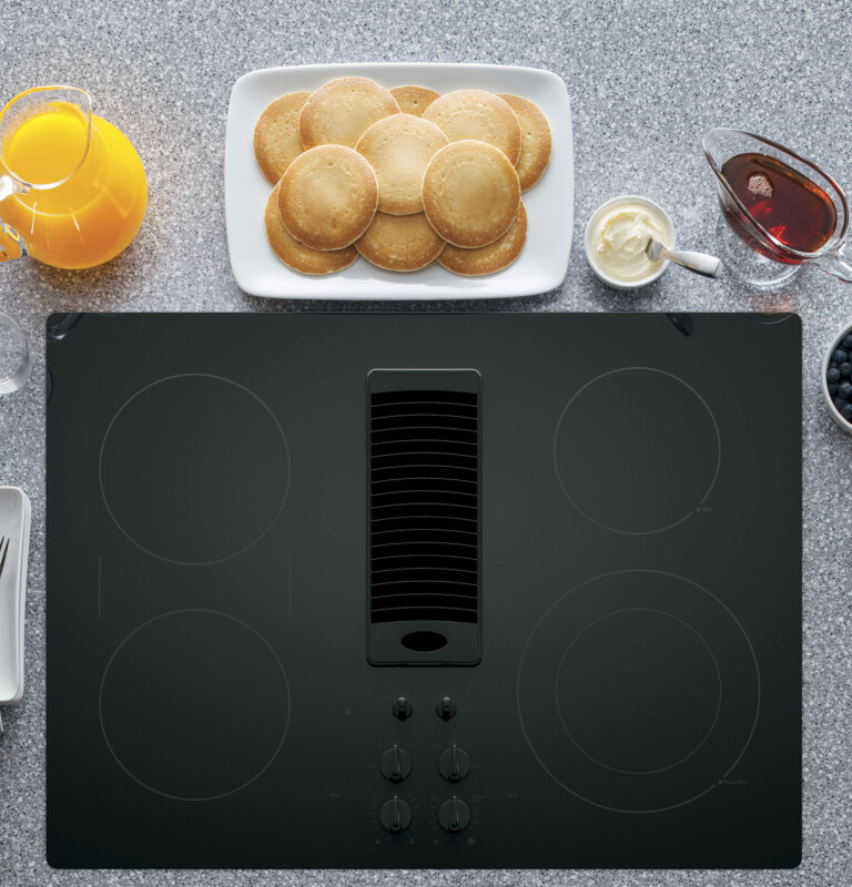 30" Downdraft Electric Cooktop PP9830DJBB
