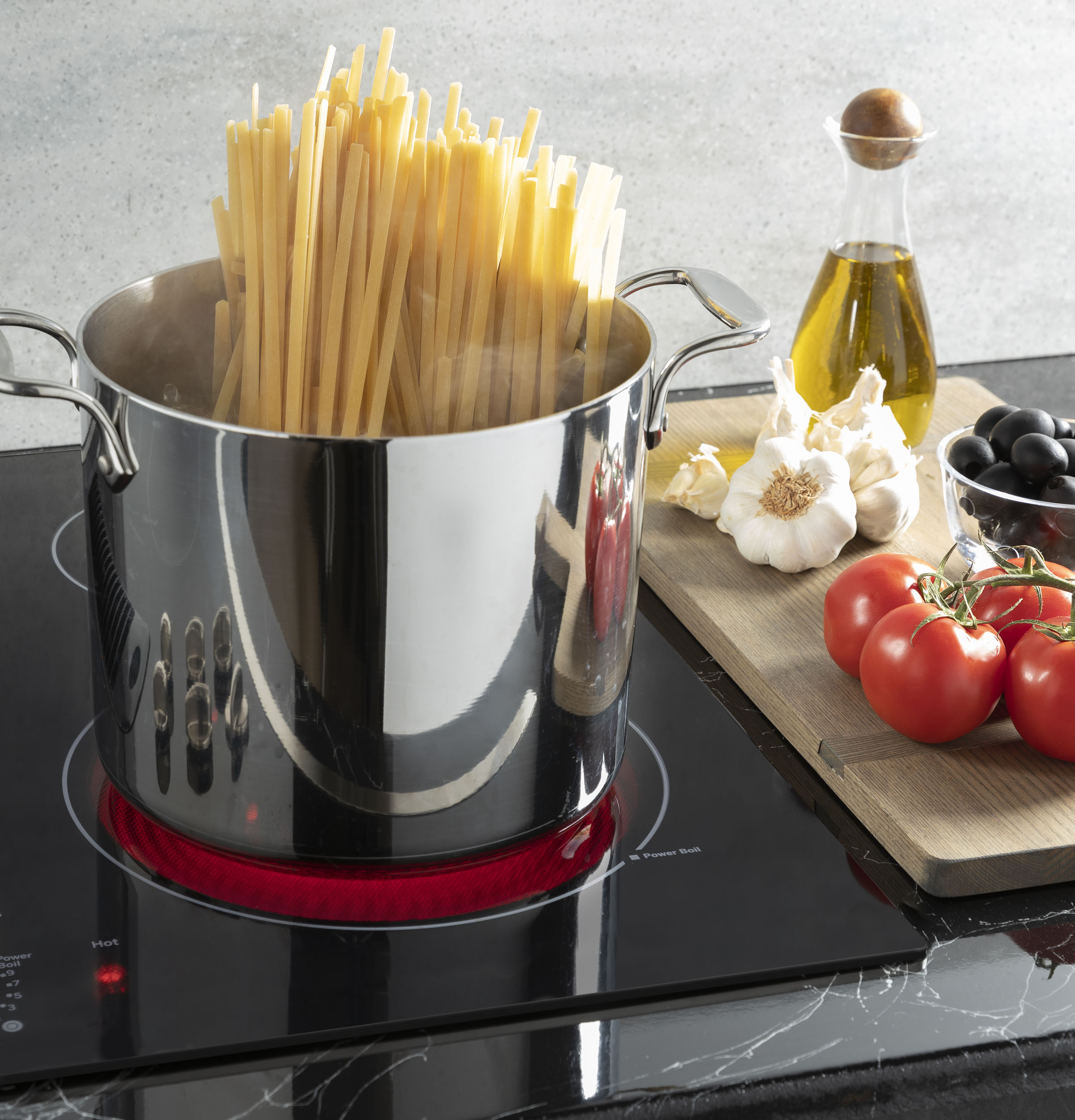 30" Downdraft Electric Cooktop PP9830DRBB