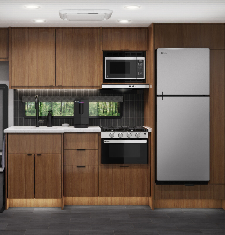 8.3 cu. ft. 12V DC Top-Freezer Refrigerator PPV08R5YRSS