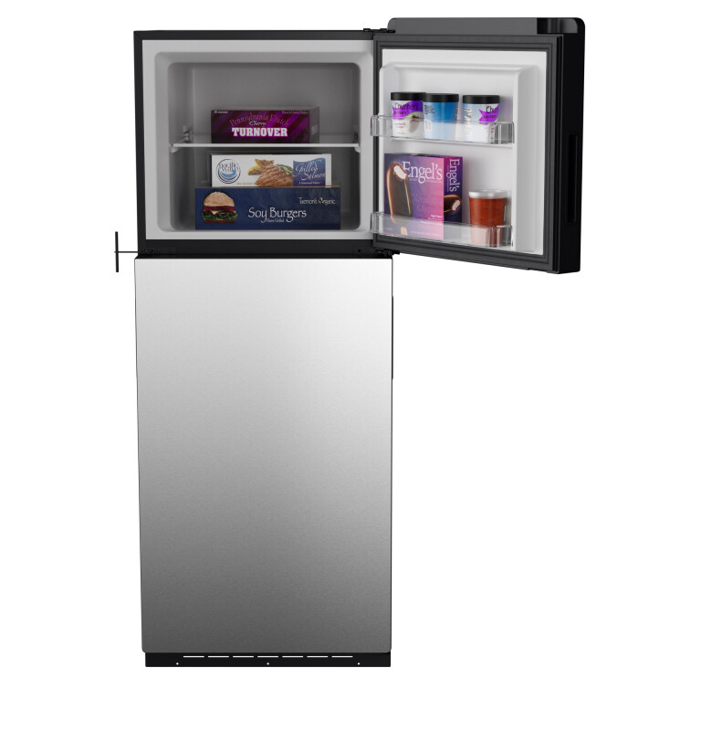8.3 cu. ft. 12V DC Top-Freezer Refrigerator PPV08R5YRSS