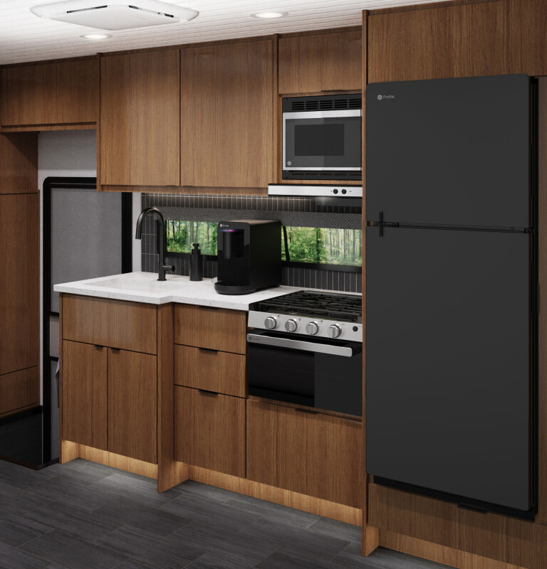 9.8 cu. ft. 12V DC Top-Freezer Refrigerator PPV10R5YRBB