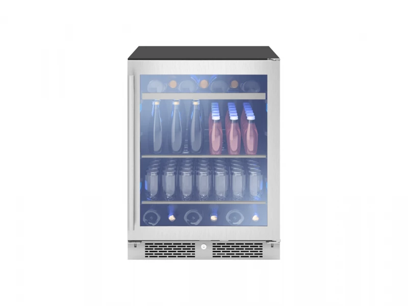 Zephyr 24" ADA Single Zone Beverage Cooler Stainless Steel PRB24C01AGADA Picture 1