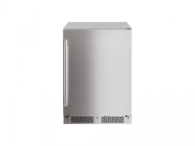 Zephyr 24" Outdoor Single Zone Beverage Cooler Solid Stainless Steel PRB24C01ASOD Picture 1