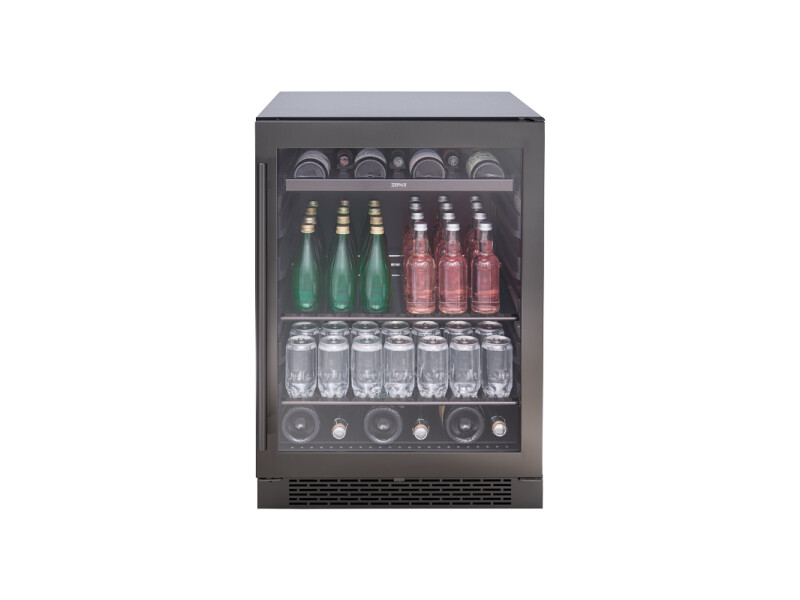 24" Black Stainless Single Zone Beverage Cooler PRB24C01BBSG