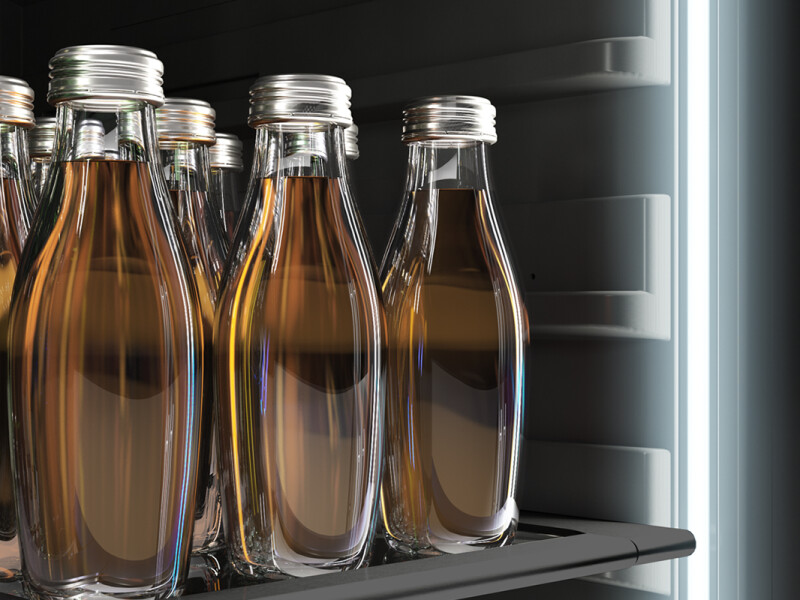 24" Single Zone Beverage Cooler PRB24C01CBSG