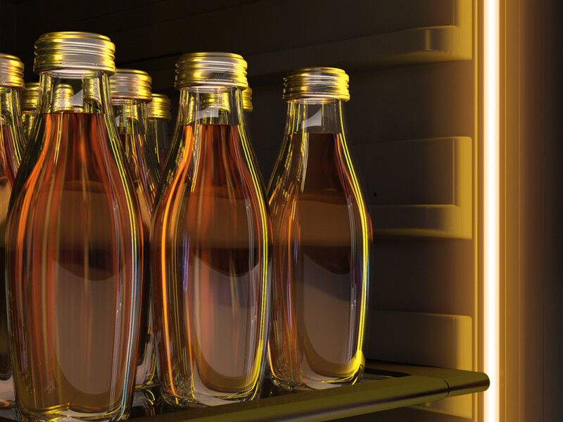 24" Single Zone Beverage Cooler PRB24C01CBSG