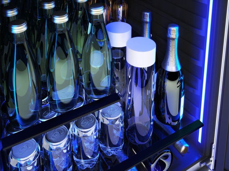 24" Single Zone Beverage Cooler PRB24C01CPG
