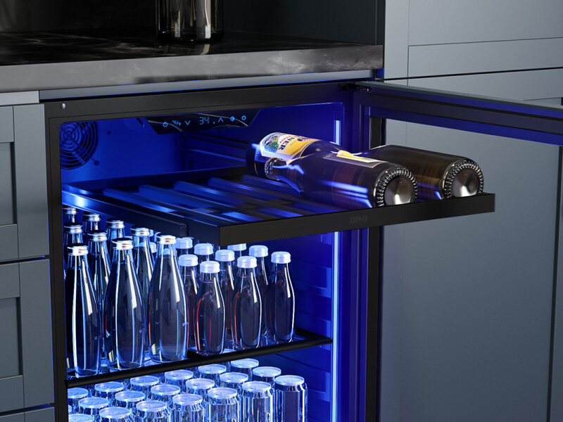24" Single Zone Beverage Cooler PRB24C01CPG