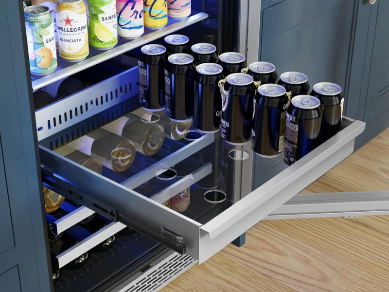 Full Size Single Zone Beverage Cooler PRB24F01AG