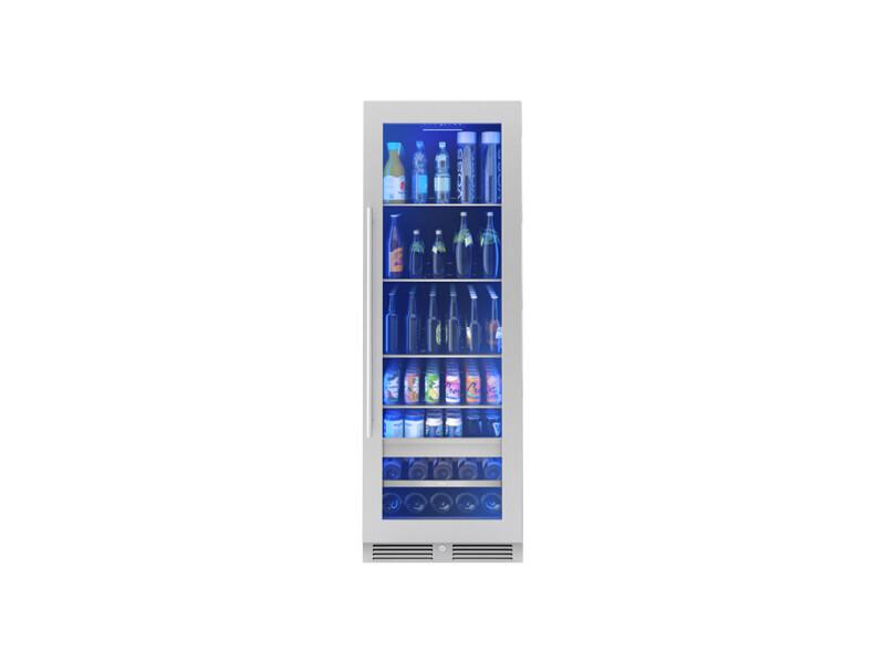 Zephyr 24" Full Size Single Zone Beverage Cooler  Stainless Steel PRB24F01BG Picture 1