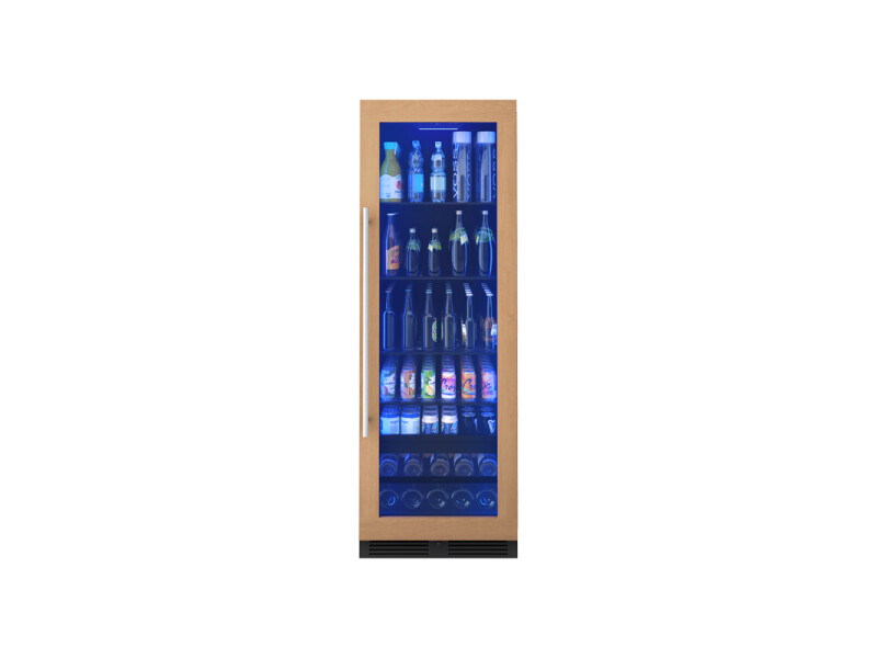 24" Full Size Panel Ready Single Zone Beverage Cooler PRB24F01BPG