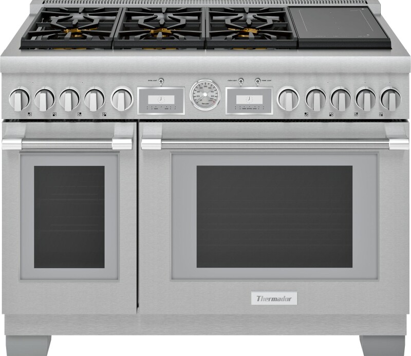 Dual Fuel Professional Range 48" Pro Grand Commercial Depth PRD486WIGU