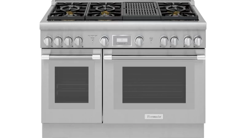 Thermador Dual Fuel Professional Range Stainless Steel PRD486WLHU Picture 1