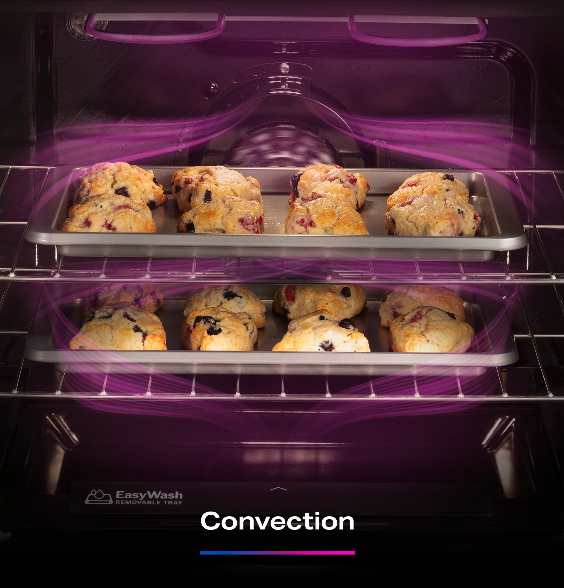 30” Smart Free-Standing Electric Convection Range with No Preheat Air Fry and EasyWash Oven Tray PRF700AYFS