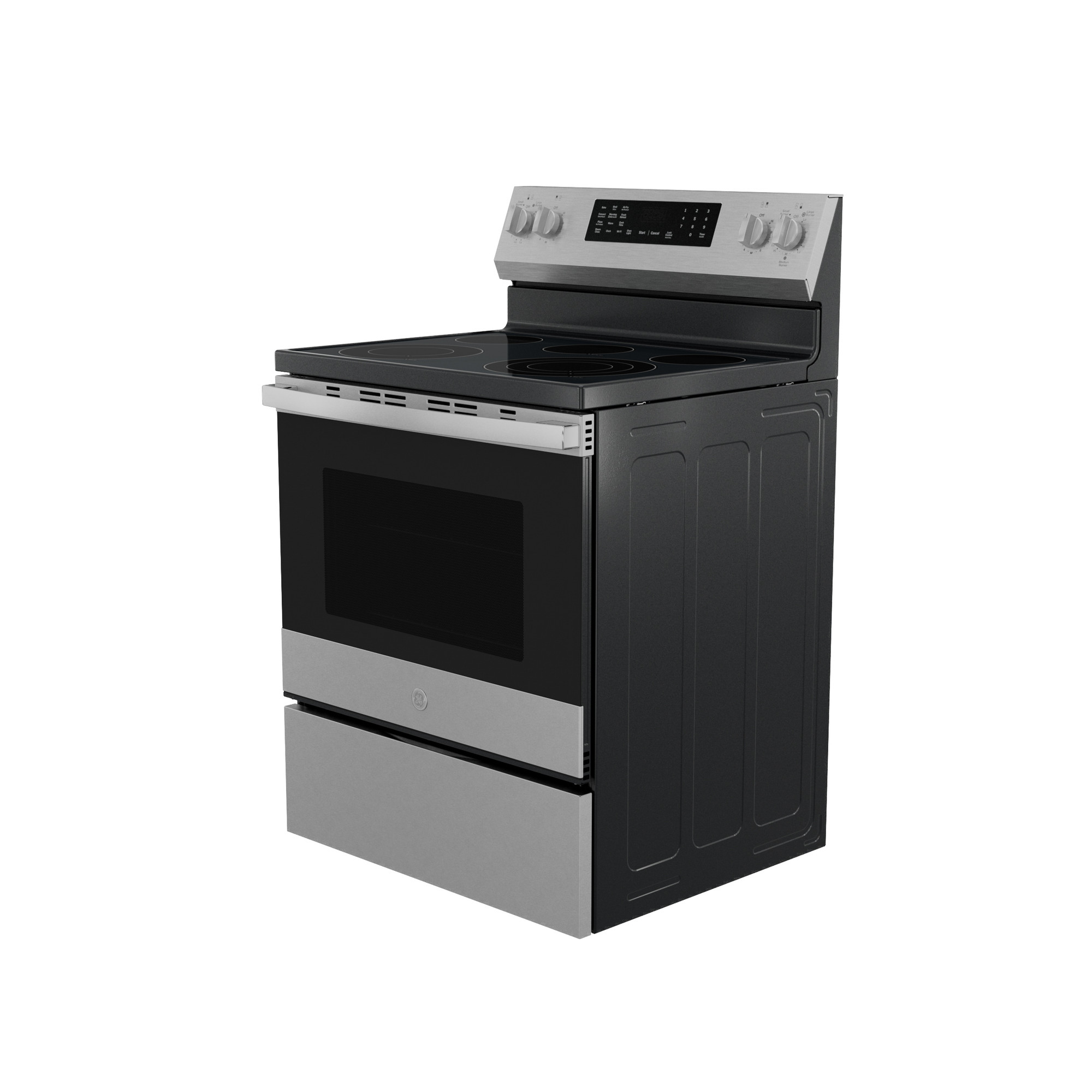 30” Smart Free-Standing Electric Convection Range with No Preheat Air Fry and EasyWash Oven Tray PRF700AYFS