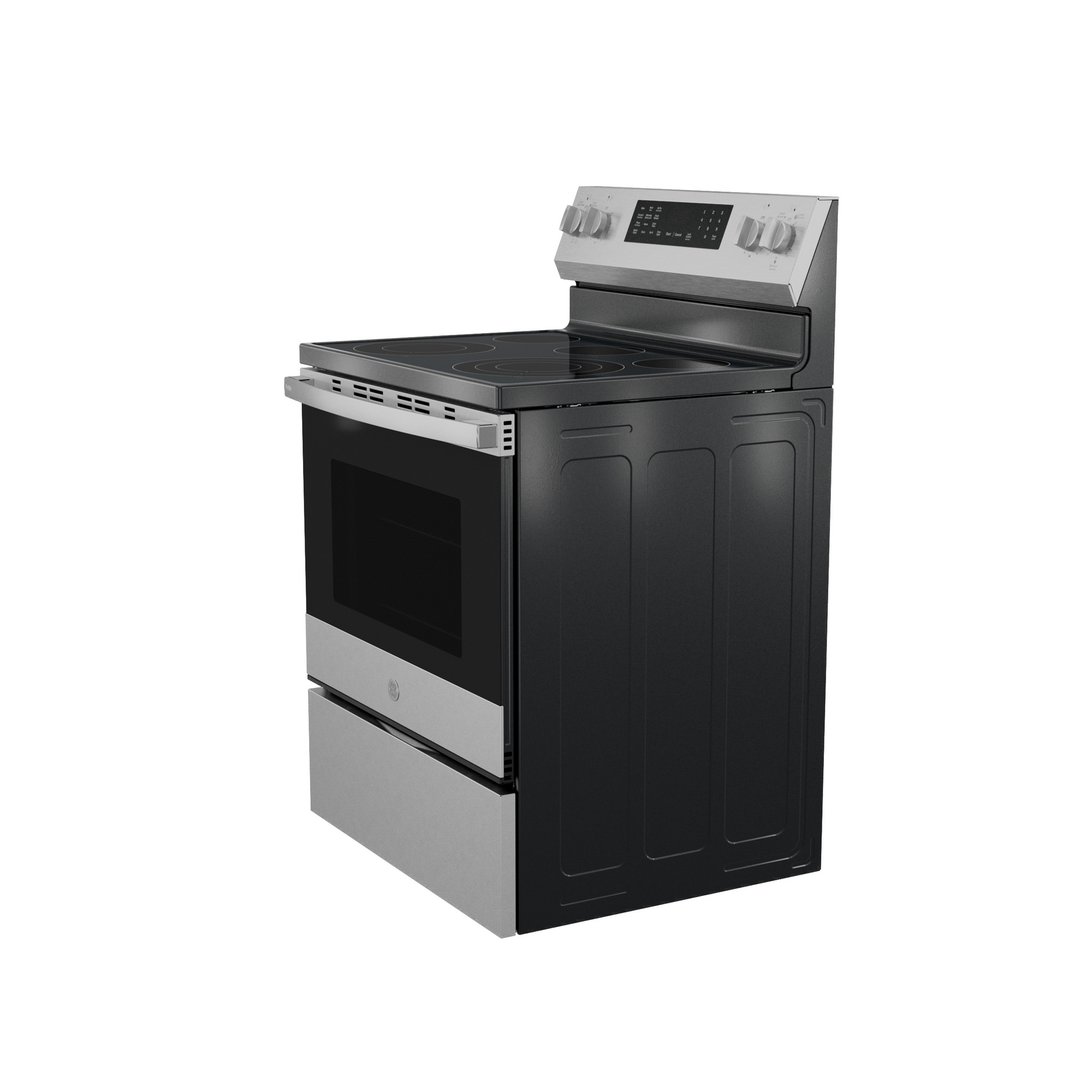30” Smart Free-Standing Electric Convection Range with No Preheat Air Fry and EasyWash Oven Tray PRF700AYFS