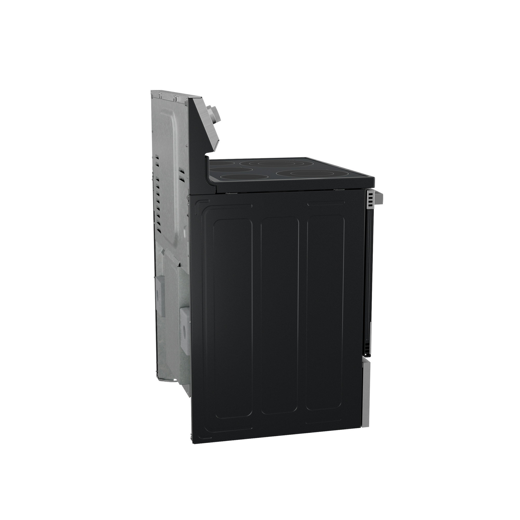 30” Smart Free-Standing Electric Convection Range with No Preheat Air Fry and EasyWash Oven Tray PRF700AYFS