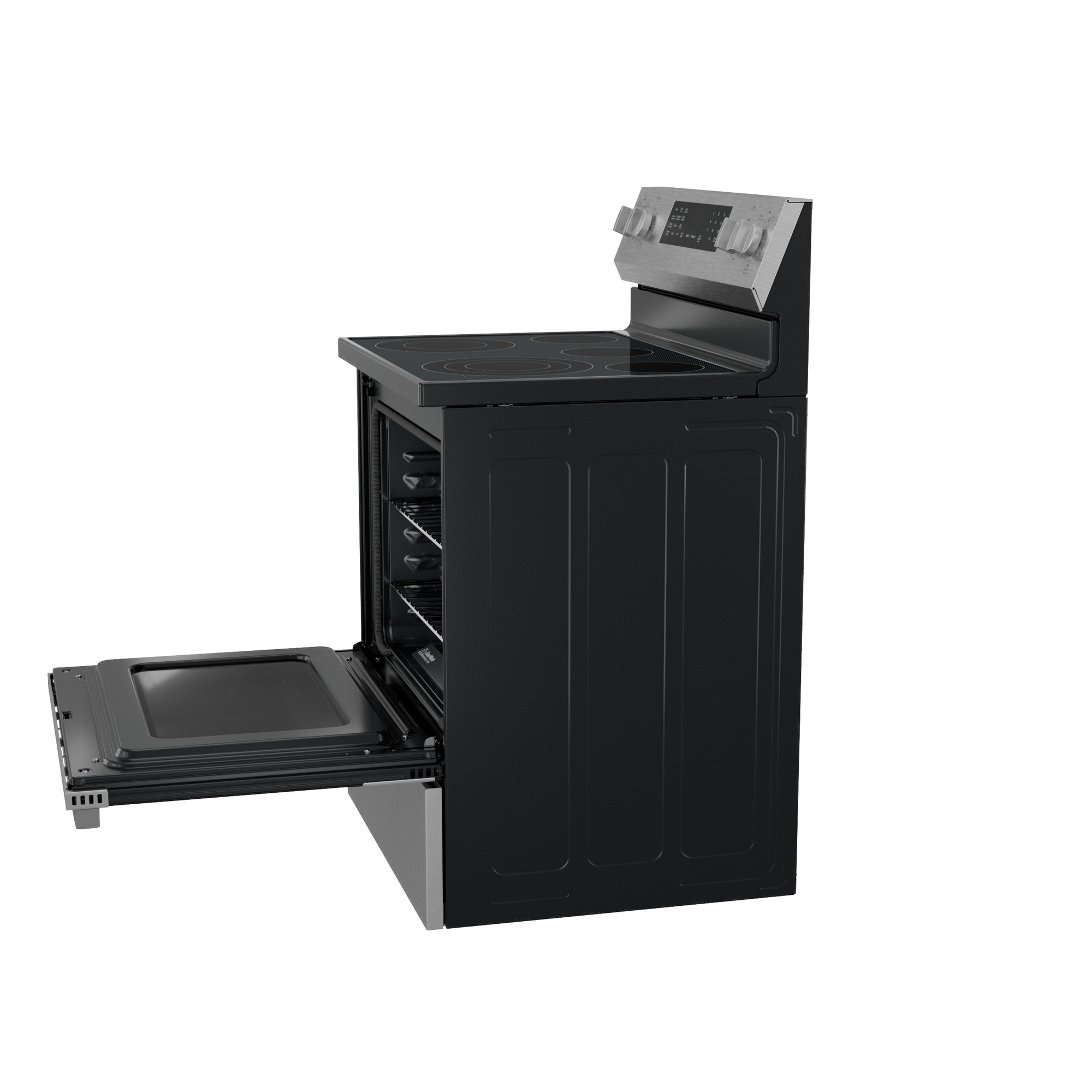 30” Smart Free-Standing Electric Convection Range with No Preheat Air Fry and EasyWash Oven Tray PRF700AYFS